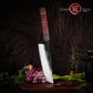 7 Inch Kitchen Nakiri Knife AUS10 Steel Handmade Nakiri Kitchen Chef Knives High Carbon Nakiri Knife with Wood Handle