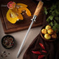 Grandsharp Professional 10 Inch Kitchen Knife Blade Sharpener Diamond Sharpening Rod Tool High Quality with Olive Wood Handle