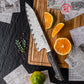 Grandsharp 8 Inch Kiritsuke Chef Knife Premium Damascus 67 Layers Carbon Fiber Resin Handle