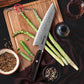 Grandsharp 8 Inch 67 Layers Damascus Steel Kitchen Chef Kiritsuke Knife Kitchen Cutting Cooking With Ebony Wood Handle