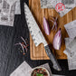 Grandsharp Premium 8 Inch Chef Knife 67 Layers Damascus Steel Carbon Fiber Gold-foil Resin Handle