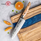 Grand Sharp Kitchen Santoku Knife Premium 67 Layers Damascus Steel Kitchen Cutting Knife with Olive Wood Handle