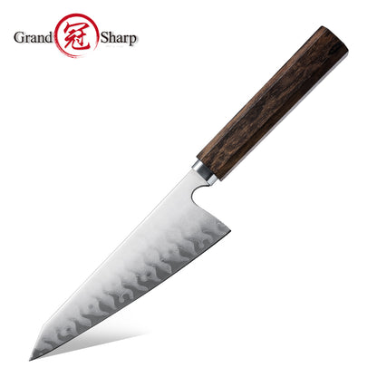 Grandsharp Handcraft 5 Layers Steel Chef Knife Collection
