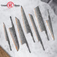 Grandsharp DIY Blank Knife Blade 55 Layers Copper Damascus Steel Kitchen Chef Knife Blade Set No Handle Knives Blank Blade