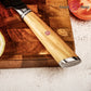 Grandsharp Professional 5 Inch 67 Layers AUS10 Damascus Steel Kitchen Knife Chef Utility Knife with Resin and Oliver Wood Handle