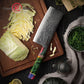 Quality 6.5 Inch Damascus Steel Kitchen Cleaver Knife Butcher Knives Meat Vegetable Chopper with Octagonal Wood Handle