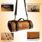 Grandsharp New Leather Foldable Storage Pouch Kitchen Knives Bags Chef Knife Roll Bag with Exquisite Craftsmanship