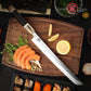 Premium Japanese Kitchen Knife Sakimaru Chef Knife 8cr18mov Steel Tuna Sashimi Cutting Tool Saya Scabbard Gift Box