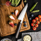 Grandsharp Premium Handmade 5 Layers High Carbon Stainless Steel Kitchen Chef Garasuki Knife With Ciricote Wood Handle