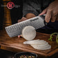 6.7 Inch Nakiri Knife 67 Layer High Carbon AUS10 Damascus Steel Kitchen Chef Nakiri Knives with Africa Rosewood Handle