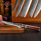 Grandsharp Professional 5.5'' Boning Knife 67 Layers High Carbon Damascus Steel Kitchen Boning Knife Pakkawood Handle