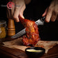 6 Inch Professional Kitchen Boning Knife AUS10 Damascus Steel 67 Layer Sharp Boning Kitchen Knife Rose Wood Handle