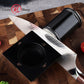 New Arrival Rolling Knife Sharpener Diamond Grinding Disc and Beech Wood Magnetic Angle Support Double-sided Grit Sharpener