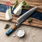 Grandsharp 8" 10cr15mov 67 Layers Damascus Kitchen Knife Chef Knife With Octagonal Resin and Solidified Wood Handle