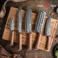 Grandsharp Kitchen Damascus Knife Sets Damascus Steel Chef Slicing Nakiri Utility Paring Knives with Africa Rose Wood Handle