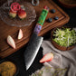 Grandsharp 5.5 Inch 67 Layers Damascus Steel Kitchen Chef Kiritsuke Knife Knife Cutting Knives Octagonal Wood Handle