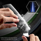 Grandsharp 7"Nakiri Chef Knife 67 Layers Damascus Steel AUS10 Kitchen knife with Resin and Solidified Wood Handle