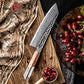 Grandsharp Kitchen 8 Inch Kiritsuke Knife 67 Layers Japanese Damascus Steel Kiritsuke Chef Knives Stabilized Wood & Resin Handle
