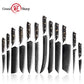 Grandsharp 10Cr15CoMoV Damascus Full Tang Chef Knife Collection