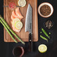 Grandsharp 8 Inch 67 Layers Damascus Steel Kitchen Chef Kiritsuke Knife Kitchen Cutting Cooking With Ebony Wood Handle