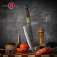 Grandsharp Professional 67 Layers Damascus Carbon Steel Kitchen Chef Knife With Octagonal Solidfied Wooden Handle