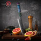6.5INCH 67 Layers Damascus Steel Kitchen Chef Kiritsuke Knife 10CR15MOV Blade Kitchen Knives with Octagonal Wood Handle