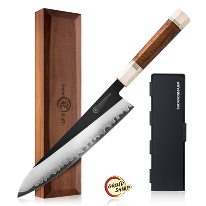 Grandsharp PM204 / M390 San Mai Steel Premium Chef Knife Collection
