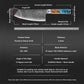 6.7 Inch Kitchen Knife Chopping Cleaver Resin Stabilized Handle 67 Layers Meat Butcher Knives Damascus Steel Chef Cleaver Knives