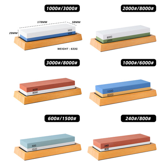Grandsharp Sharpening Tool Corundum Whetstone Kit