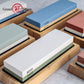 Sharpening Stone 1000 & 3000 Grit Double Sided Whetstone Set For Knives With Non-Slip Bamboo Base Free Angle Guide Corundum