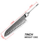 Professional DIY Damascus AUS-10 Steel Kitchen Knife Blank Blade Set Without Handle