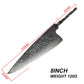 Grandsharp Knife Blank Blade DIY Kitchen Knife 67 Layers Damascus Steel VG10 Razor Sharp Tools High Hardness Chef Cooking Tool