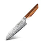 Grandsharp Premium 1-5pcs Damascus Kitchen Knife Set 67 Layers AUS-10 Cutting Core Africa Rose Wood Handle Meat Food Cutter