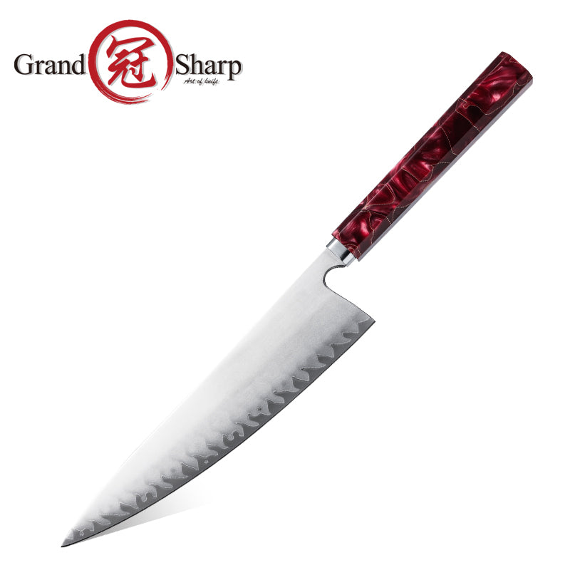 Grandsharp 5 Layers Steel Handcraft Kitchen Knife