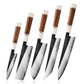 Grandsharp Kitchen Knife Set 3 Layer Composite Steel PM204 Steel Core Wood Handle Professional Chef Knives Collection 1 to 5 Pcs