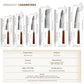 Grandsharp Design Japan ZDP-189 San Mai Steel Chef Knife Set
