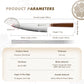 Grandsharp 8 Inch Japan ZDP189 Powder Steel Chef Gyuto Knives with Mkuruti Wood Handle