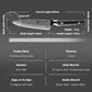 Grandsharp 5.5 Inch Utility Knife 67 Layers AUS10 Damascus Steel Utility Kitchen Knives with Black Handle