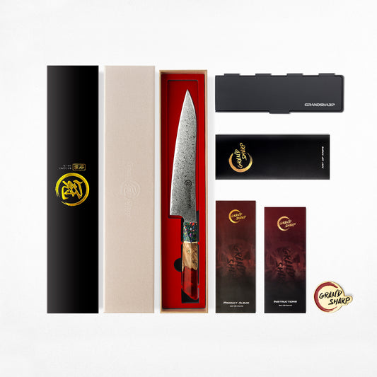 8.6 Inch Chef's Knife 67 Layers vg10 Japanese Damascus Kitchen Knife Kitchen Stainless Steel Tool Gyuto Knives