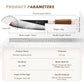 Grandsharp PM204 / M390 San Mai Steel Premium Santoku Knife