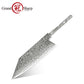 Grandsharp DIY Knife Blade Japanese 67 Layers 10CR15MOV Damascus Steel Knife Blank Blade Set Kitchen Chef Knife Blank Blades