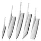 Grandsharp DIY hidden tang blank blades 3 layers san mai steel PM204 Powder Steel M390-equivalent performance