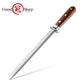 Grandsharp 9 Inch Diamond Powder Round Shank Sharpening Rod Kitchen Chef Knives Accessories Sharpening Stick Sharpener