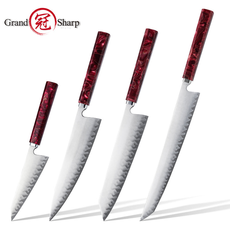 Grandsharp 5 Layers Steel Handcraft Kitchen Knife