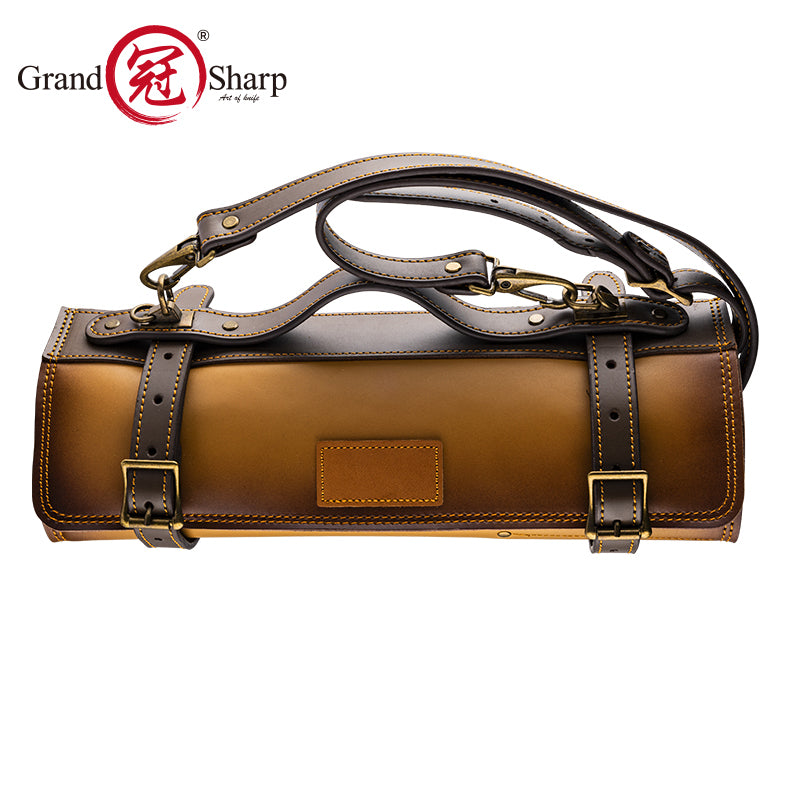 Grandsharp Portable Knife Roll Bag Handbag For Pro Chef