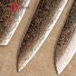 Grandsharp 33 Layers Copper Damascus DIY Blade Mirror-Polished finish