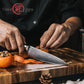 Grandsharp 5.5 Inch Utility Knife 67 Layers AUS10 Damascus Steel Utility Kitchen Knives with Black Handle