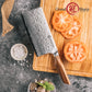 Grandsharp Kitchen Cleaver Caidao Knife 7 Inch 67 Layers AUS10 Damascus Steel Cleaver Cutting Knives with Africa Rose Wood Handle