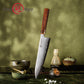 Grandsharp 8 Inch Japan ZDP189 Powder Steel Chef Gyuto Knives with Mkuruti Wood Handle