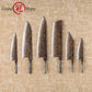 Grandsharp 33 Layers Copper Damascus DIY Blade Mirror-Polished finish